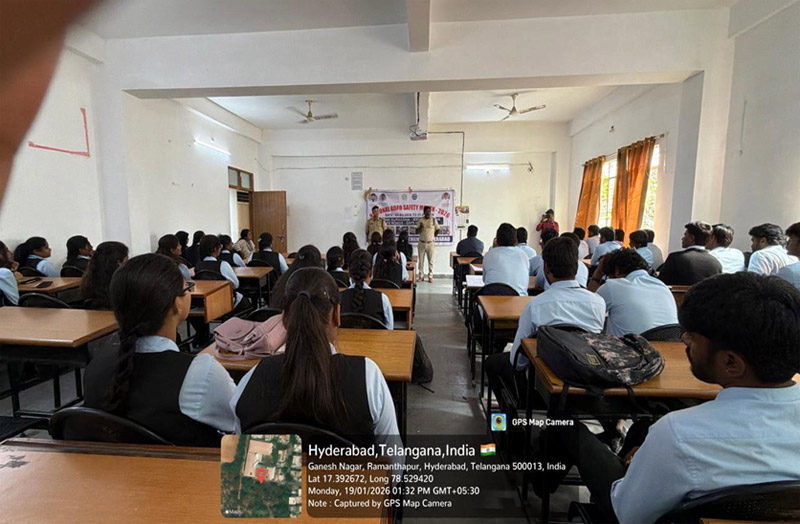 Awareness program on Road Safety 19.01.2026