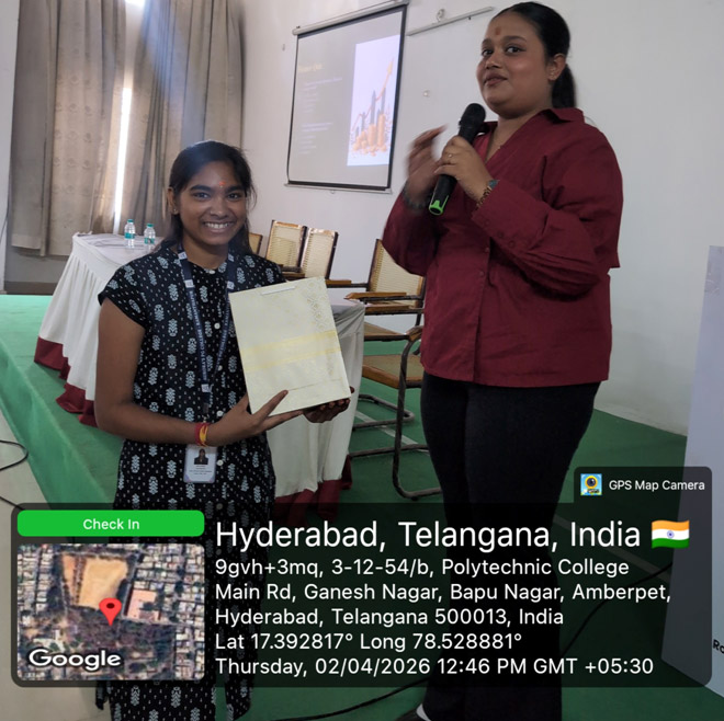 Session on Skill Development and Internship opportunities 01-02.04.2026